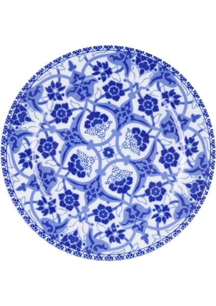 Hüma Düz Tabak Mavi 20CM