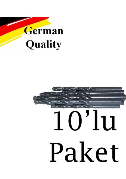 Matkap Ucu Hss 5,5mm 10'lu Paket