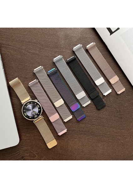 Psgt huawei Için 18MM Manyetik Kayış Izle Gt4 41MM Paslanmaz Çelik Metal Değiştirilebilir fiyatları