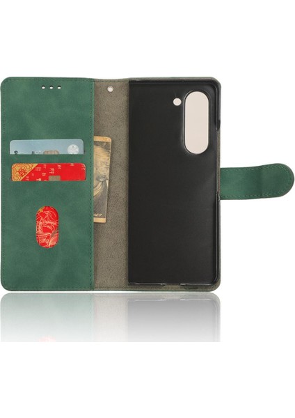 Samsung Galaxy Z Case 5 Kart Ekleme Tam Koruma Kapağı Için Kılıf (Yurt Dışından)