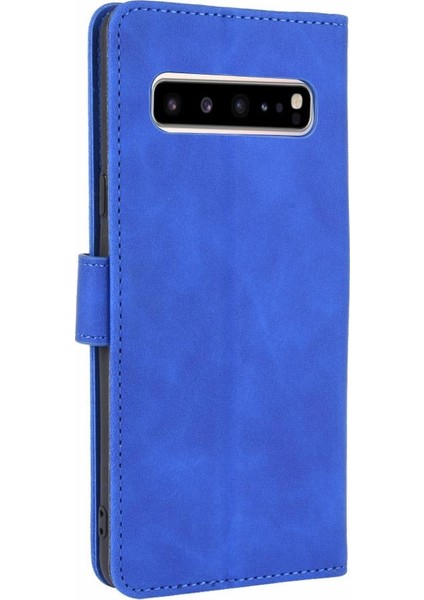 Samsung Galaxy S10 5g Kart Ekleme Deri Folio Flip Case (Yurt Dışından)