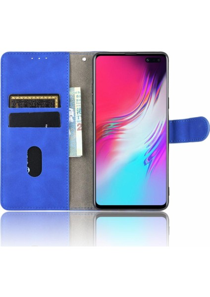Samsung Galaxy S10 5g Kart Ekleme Deri Folio Flip Case (Yurt Dışından)