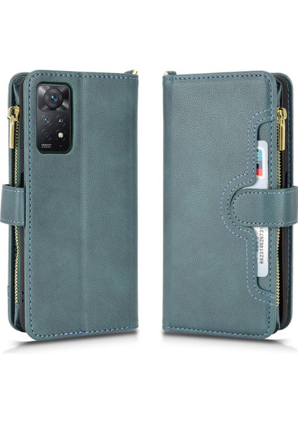 Xiaomi Redmi Için Not 11 Pro Manyetik Pu Deri Kapak Çevirin Deri Kapak (Yurt Dışından)