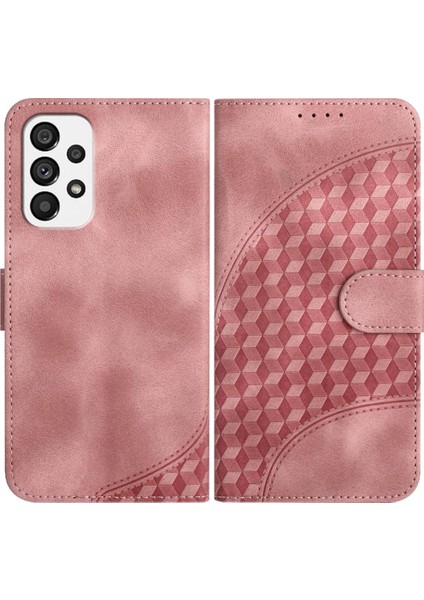 Samsung Galaxy A73 5g Manyetik Kart Tutucu Darbeye Deri Pu (Yurt Dışından)