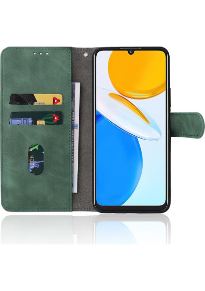 Kart Tutucu Kickstand Deri Folio Flip Case ile Onur X7 Için Kılıf (Yurt Dışından) fırsatları