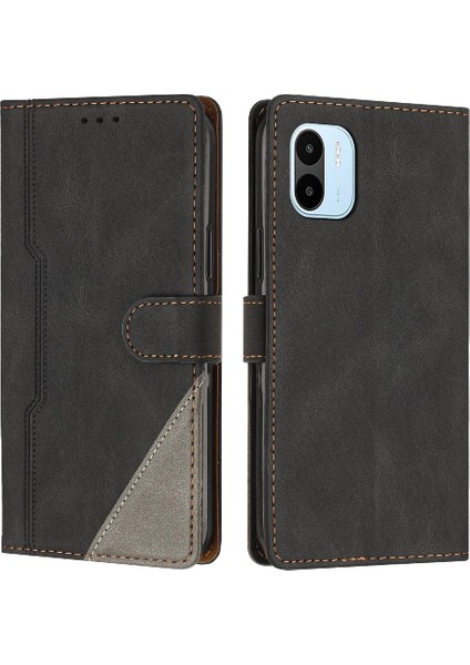Xiaomi Redmi A1 Manyetik Kapatma Handy Standı Kart Yuvaları Için Kılıf Kapak (Yurt Dışından)