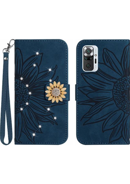 Xiaomi Redmi Için Not 10 Pro Telefon Kılıfı Pu Deri Flip Kapak Tpu (Yurt Dışından)