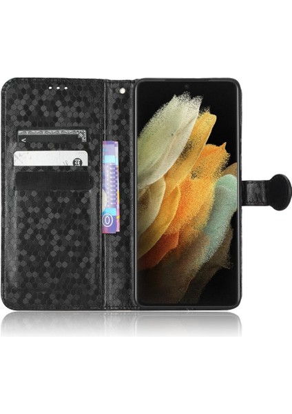 Samsung Galaxy S21 Ultra Deri Cüzdan Kapak Manyetik Toka (Yurt Dışından) fırsatları