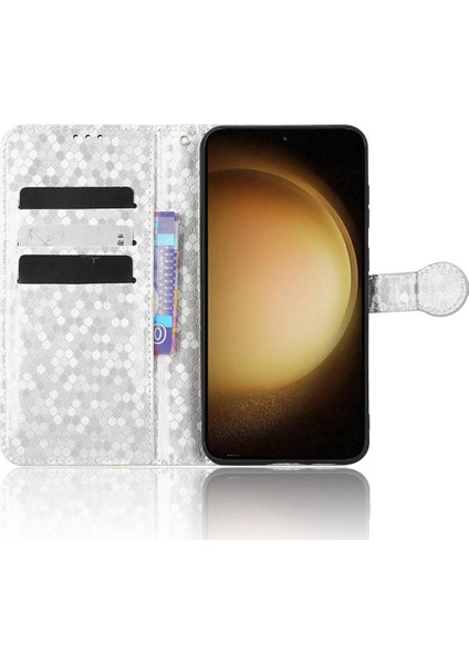 Samsung Galaxy S23 Artı 5g Için Geometrik Desen Manyetik Toka Kapak (Yurt Dışından)
