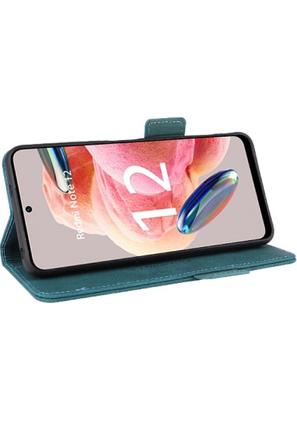 Xiaomi Redmi Için Kılıf NOTE12 4g Deri Folio Flip Case Tam Koruma (Yurt Dışından)