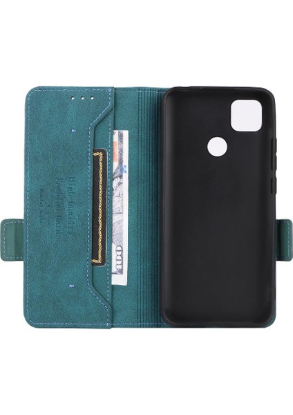 Xiaomi Redmi Not 9c Için Kılıf Kart Tutucu Kickstand ile Tam Koruma (Yurt Dışından)