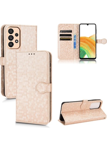 Samsung Galaxy A33 5g Için Geometrik Desen Deri Cüzdan Kapak (Yurt Dışından) indirimleri
