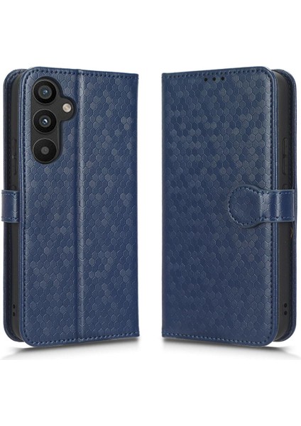 Samsung Galaxy A34 5g Için Geometrik Desen Manyetik Toka Deri (Yurt Dışından)