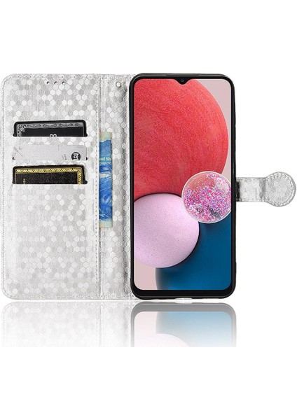 Samsung Galaxy A13 4g Için Geometrik Desen Manyetik Toka Deri (Yurt Dışından) fırsatları