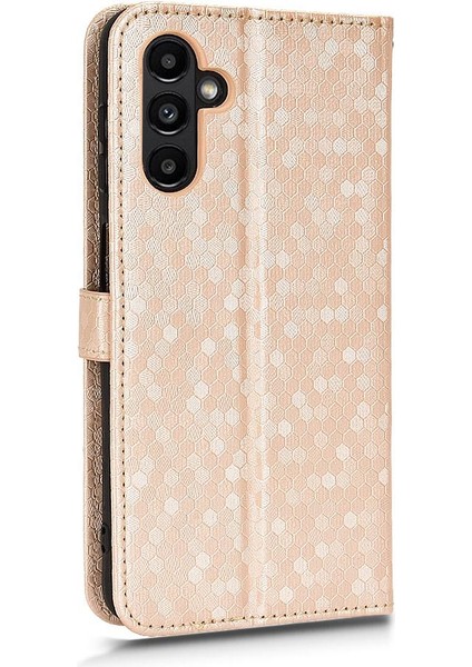Samsung Galaxy A13 5g Için Kılıf Deri Cüzdan Kapak Geometrik Desen (Yurt Dışından) modelleri