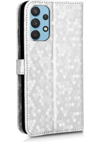 Samsung Galaxy A32 4g Deri Cüzdan Kapak Için Kılıf Geometrik Desen (Yurt Dışından) modelleri
