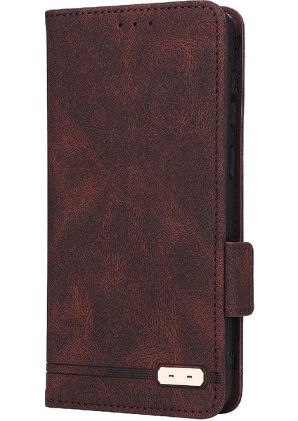 Samsung Galaxy A33 5g Tam Koruma Deri Için Kılıf Folio Flip Case (Yurt Dışından)