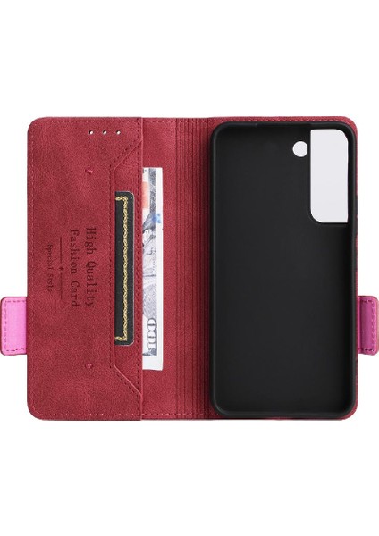 Samsung Galaxy S22 Kart Ekleme Tam Koruma Koruyucu Kılıf (Yurt Dışından)
