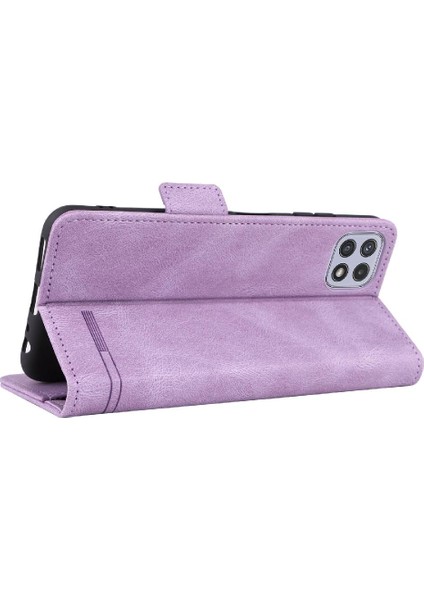 Samsung Galaxy A22 5g Için Kılıf Koruyucu Kapak Kart Tutucu Kickstand ile (Yurt Dışından) modelleri