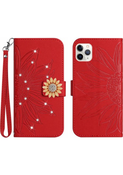 Iphone 11 Için Kılıf Pro Max Telefon Kılıfı Kart Tutucu Darbeye Tpu Kabuk Pu (Yurt Dışından)