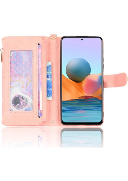 Xiaomi Redmi Not 10 Pro Max Manyetik Pu Deri Flip Deri (Yurt Dışından)