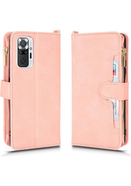 Xiaomi Redmi Not 10 Pro Max Manyetik Pu Deri Flip Deri (Yurt Dışından)