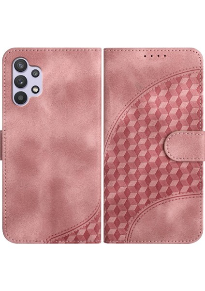 Samsung Galaxy A32 5g Pu Deri Kapak Çevirin Darbeye Deri (Yurt Dışından)