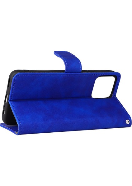 Kart Tutucu Kickstand Deri Folio Flip Case ile Onur X8 Için Kılıf (Yurt Dışından)