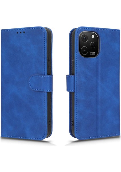 Huawei Nova Y61 Koruyucu Kapak Kart Ekleme Deri Folio Için Kılıf (Yurt Dışından)