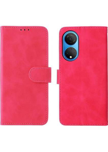 Kart Tutucu Kickstand Deri Folio Flip Case ile Onur X7 Için Kılıf (Yurt Dışından)