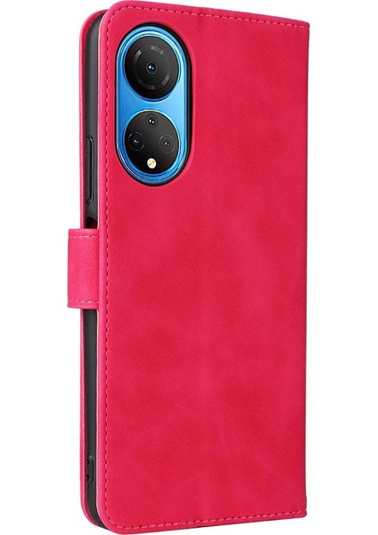 Kart Tutucu Kickstand Deri Folio Flip Case ile Onur X7 Için Kılıf (Yurt Dışından) fırsatları
