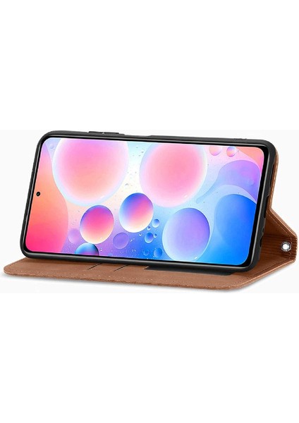 Redmi Not 10 Için Kılıf Pro Kapak Kapak Darbeye Cüzdan Basit Iş (Yurt Dışından)