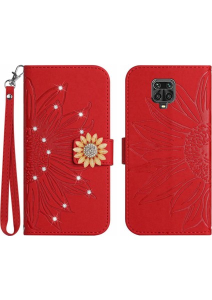 Xiaomi Redmi Not 9 Pro/9s Telefon Kılıfı Kart Tutucu Pu Deri Flip (Yurt Dışından)