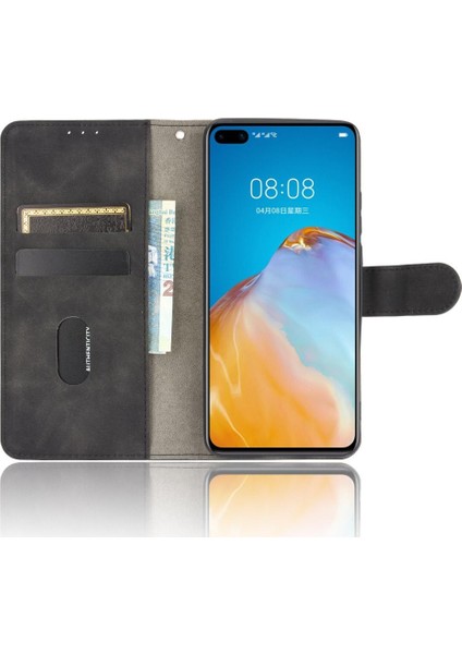 Kart Tutucu Kickstand Koruyucu Kapak ile Huawei P40 Için Kılıf Tam (Yurt Dışından) indirimleri