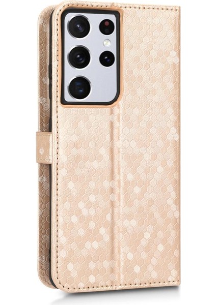 Samsung Galaxy S21 Ultra Deri Cüzdan Kapak Manyetik Toka (Yurt Dışından) modelleri