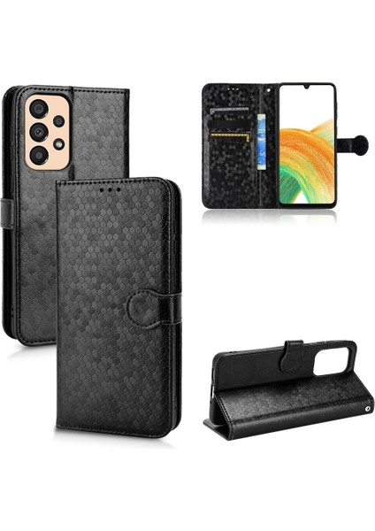 Samsung Galaxy A33 5g Için Geometrik Desen Deri Cüzdan Kapak (Yurt Dışından) indirimleri