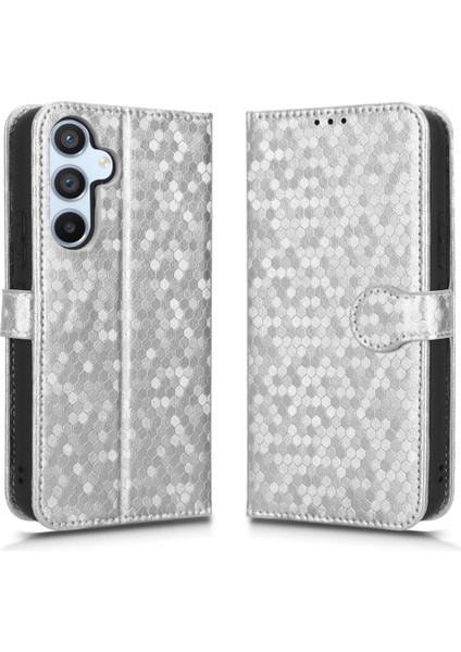 Samsung Galaxy A54 5g Için Kılıf Deri Cüzdan Kapak Geometrik Desen (Yurt Dışından)
