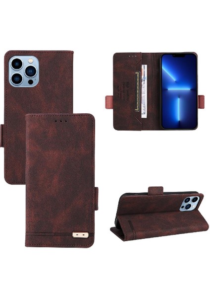Kart ile iphone 13 Pro Max Koruyucu Kapak Kartı Ekleme Için Kılıf (Yurt Dışından)