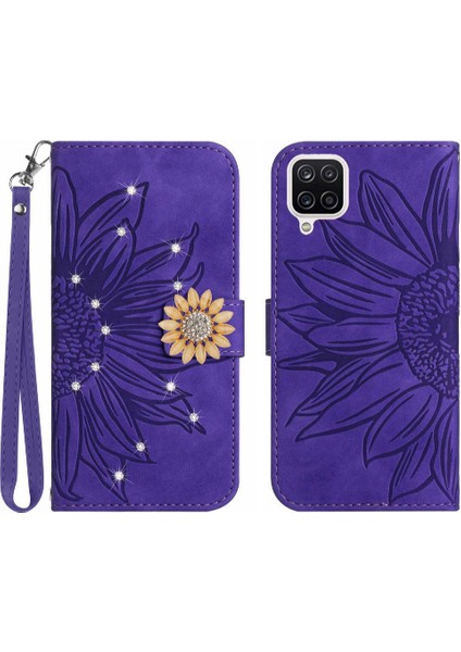 Samsung Galaxy Case Telefon Kılıfı Için Kılıf Darbeye Tpu Kabuk Pu Deri (Yurt Dışından)