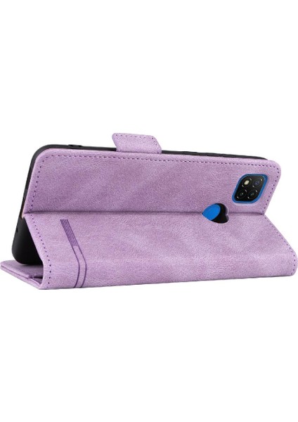 Xiaomi Redmi Not 9c Için Kılıf Kart Tutucu Kickstand ile Tam Koruma (Yurt Dışından)