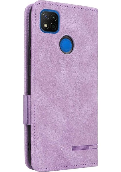Xiaomi Redmi Not 9c Için Kılıf Kart Tutucu Kickstand ile Tam Koruma (Yurt Dışından)