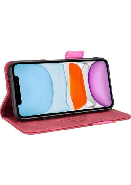 Kart Tutucu Kickstand Tam Flip ile iphone 11 Kart Ekleme Için Kılıf (Yurt Dışından) fırsatları