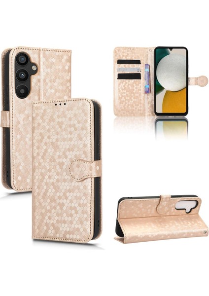 Samsung Galaxy A34 5g Için Geometrik Desen Manyetik Toka Deri (Yurt Dışından)