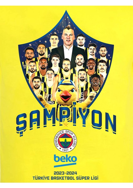 Basket Şampıyonluk Tshırt 23/24
