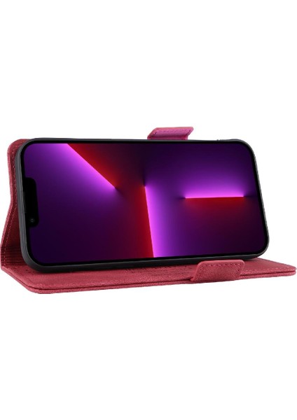 Kart Tutucu Kickstand Deri Folio Flip ile iphone 14 Plus Için Kılıf (Yurt Dışından) modelleri