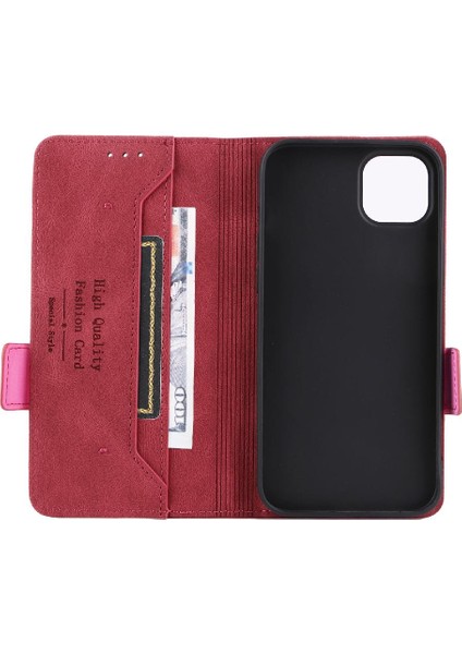 Kart Tutucu Kickstand Deri Folio Flip ile iphone 14 Plus Için Kılıf (Yurt Dışından) indirimleri