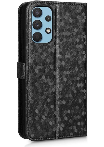 Samsung Galaxy A32 4g Deri Cüzdan Kapak Için Kılıf Geometrik Desen (Yurt Dışından) indirimleri