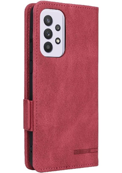 Samsung Galaxy A33 5g Tam Koruma Deri Için Kılıf Folio Flip Case (Yurt Dışından) modelleri