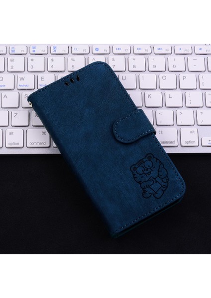 Xiaomi Redmi A2 Artı Cüzdan Durumda Kart Cep Flip Folio Kabartmalı (Yurt Dışından)