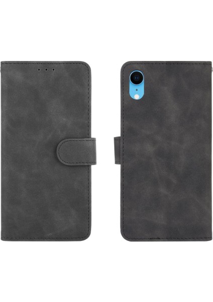 Iphone Xr Kart Ekleme Deri Folio Flip Case Tam Kapak (Yurt Dışından)